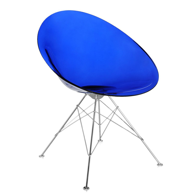 Kartell Ghost Eros Swivel Side Chair & Reviews Wayfair